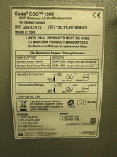 CODA AIR GECO-009/115 Air Filtration  | Global Machine Brokers, LLC (3)