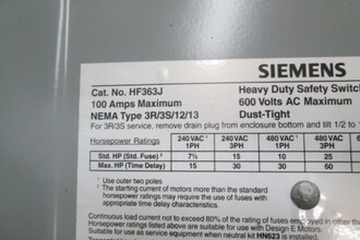 SIEMENS HF363J Industrial Components Industrial Supply Electrical | Global Machine Brokers, LLC (8)