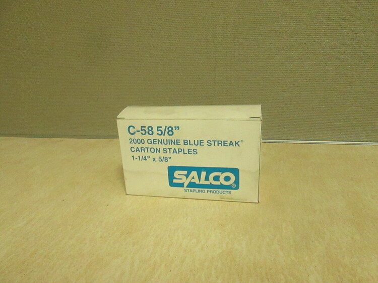 Salco C-58 Staples | Global Machine Brokers, LLC