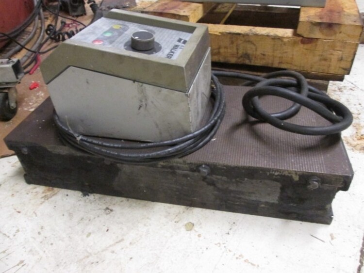 OS Walker 10"x 24" Magnetic Chuck W Magnetic Chuck Control In Great Condition! magnetic chuck | Global Machine Brokers, LLC