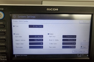 Ricoh Model MP C3003 1200x1200 Dpi 30 ppm 1Ph Color Laser Multifunction Printer Printing Equipment | Global Machine Brokers, LLC (30)