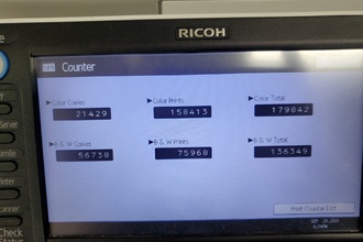 Ricoh Model MP C3003 1200x1200 Dpi 30 ppm 1Ph Color Laser Multifunction Printer Printing Equipment | Global Machine Brokers, LLC (31)
