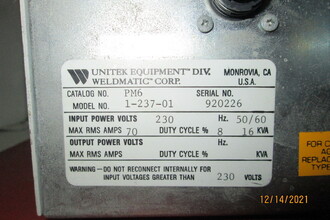 Unitek Miyachi 1-237-01 Welding Equipment | Global Machine Brokers, LLC (7)