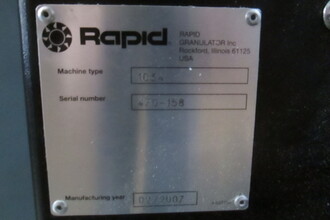 2007 RAPID 1034 Plastics Equipment Granulator | Global Machine Brokers, LLC (11)