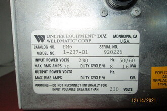 Unitek Miyachi 1-237-01 Welding Equipment | Global Machine Brokers, LLC (6)