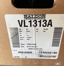 Baldor Electric Co. VL1313A Electric Motor | Global Machine Brokers, LLC (3)