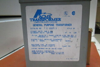 Acme Transformer T-2-53009-S Industrial Components | Global Machine Brokers, LLC (2)