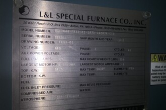L&L XLC3648-FE53-01-G835-480R3K-C10 Furnaces | Global Machine Brokers, LLC (11)