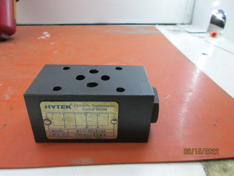 Hytek MCV-02-P-05 Fluid & Hydraulic Power | Global Machine Brokers, LLC