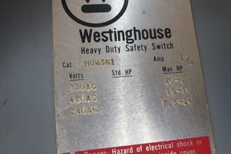 Westinghouse HUN361 Industrial Components | Global Machine Brokers, LLC (2)