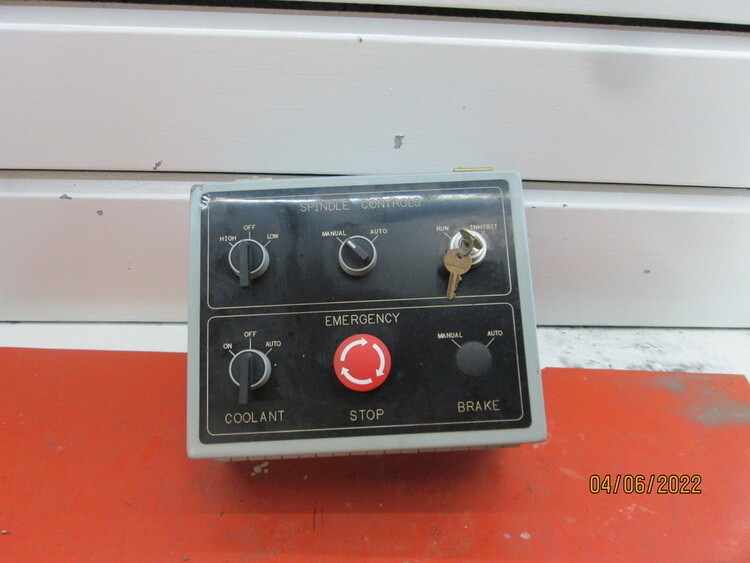 unknown " "Spindle" Control Panel Electrical | Global Machine Brokers, LLC