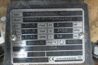 Grundfos CRN3 Pumps | Global Machine Brokers, LLC (2)