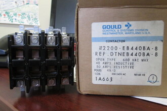 Gould Model 2200 600 VAC Max 4 Pole Contactor New Generator | Global Machine Brokers, LLC (1)