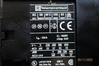 Telemecanique LC1D8011 Electrical | Global Machine Brokers, LLC (5)