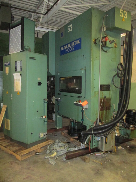 HAULICK ROOS RSH 630-1250 High Speed Production Presses | Global Machine Brokers, LLC
