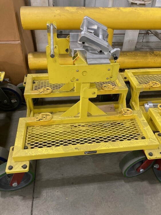 Hamilton Caster Cable Spooler Caster Cart Material Handling | Global Machine Brokers, LLC