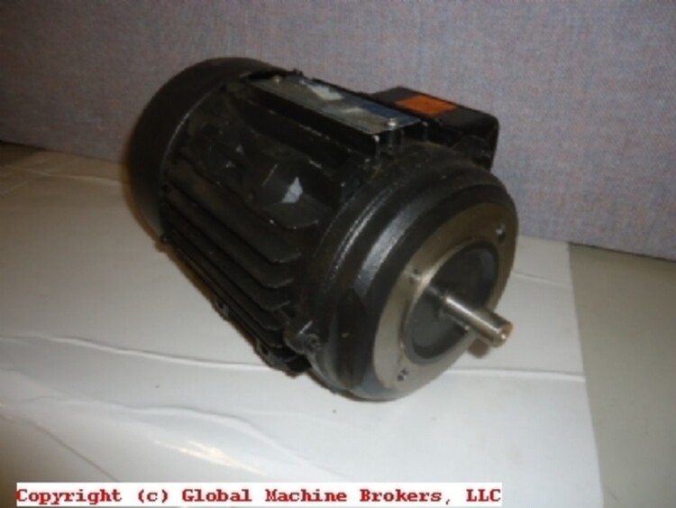 BROOK CROMPTON AC MOTORS 1/2 HP 230/460 V 1100 RPM 1.25" Diameter shaft Electric Motor | Global Machine Brokers, LLC