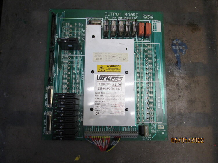 Vickers 001269582C Printed Circuit Board Equipment | Global Machine Brokers, LLC