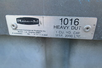 Rubbermaid 1016 Heavy Duty Industrial Components | Global Machine Brokers, LLC (2)