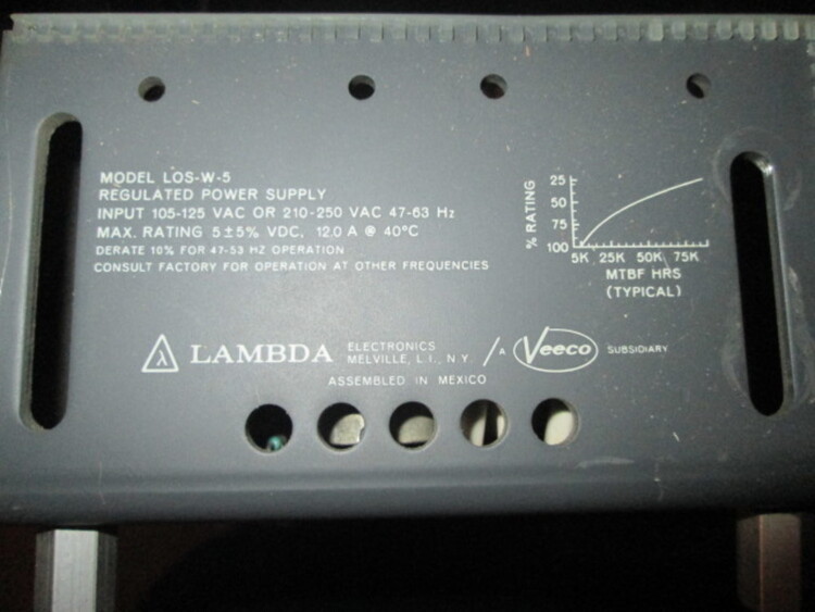 Lambda Regulated Power Supply Industrial Components | Global Machine Brokers, LLC