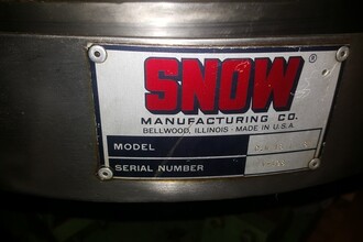 SNOW MANUFACTURING CO C.W 18 11 84 Industrial Components | Global Machine Brokers, LLC (2)