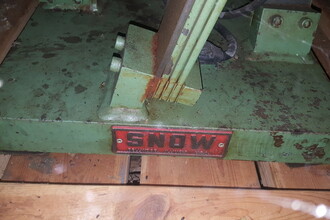 SNOW MANUFACTURING CO C.W 18 11 84 Industrial Components | Global Machine Brokers, LLC (3)