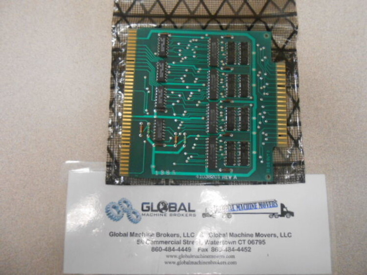Universal 41038201 Industrial Components | Global Machine Brokers, LLC