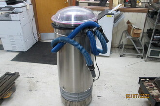 Upright Vacuum, 18 Inch Diameter, 7 Foot Hoses, Used In Clean Conditions Vacuum Machinery | Global Machine Brokers, LLC (1)