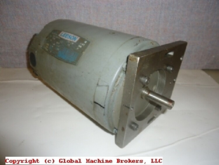 LEESON C4T 34NC4C Electric Motor | Global Machine Brokers, LLC
