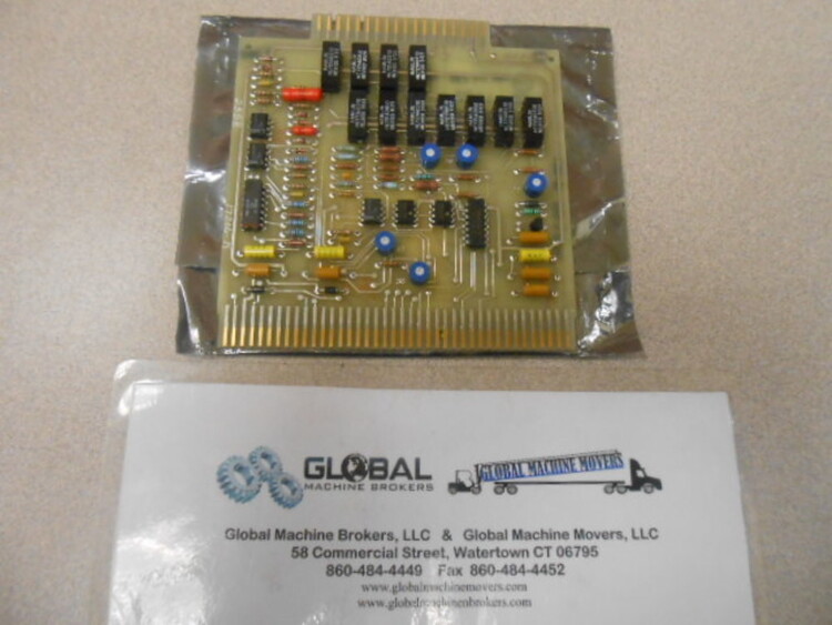 Universal Instruments 17206 Bridge Amp, Rev H Electrical | Global Machine Brokers, LLC