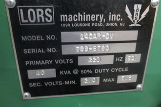 LORS MACHINERY INC 140AR-DV 220V Welding Equipment | Global Machine Brokers, LLC (7)