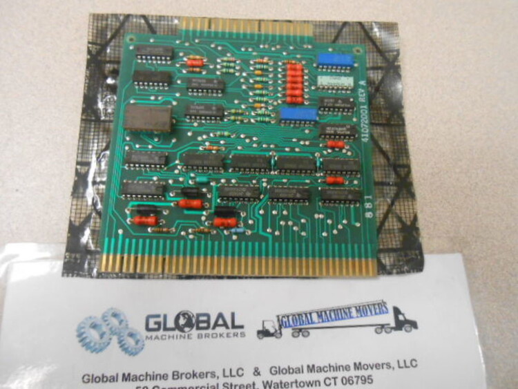 Universal Instruments 41072001 PC Board, DAC FDBK 3 Printed Circuit Board Test Equipment | Global Machine Brokers, LLC