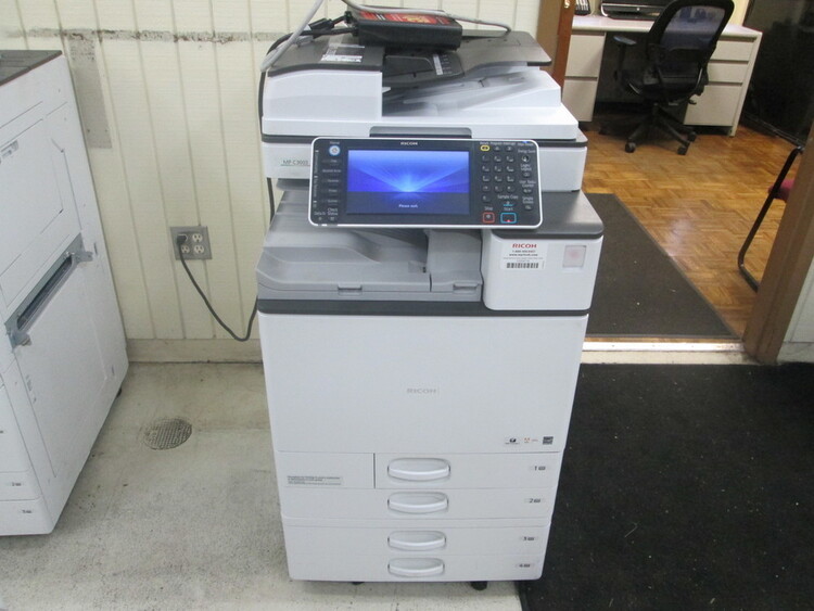 Ricoh Model MP C3003 1200x1200 Dpi 30 ppm 1Ph Color Laser Multifunction Printer Printing Equipment | Global Machine Brokers, LLC